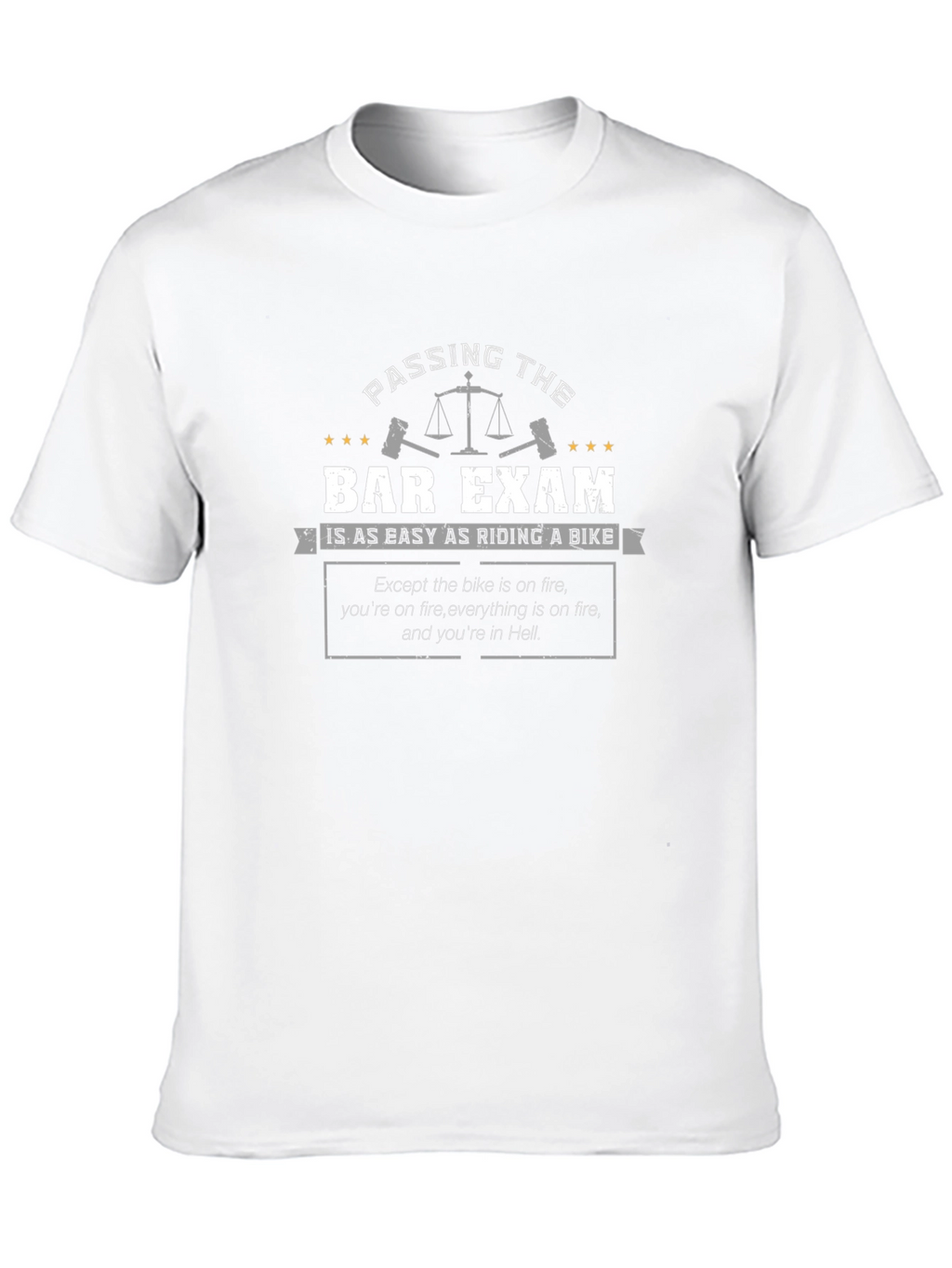 Passing Bar Exam Funny T-Shirt