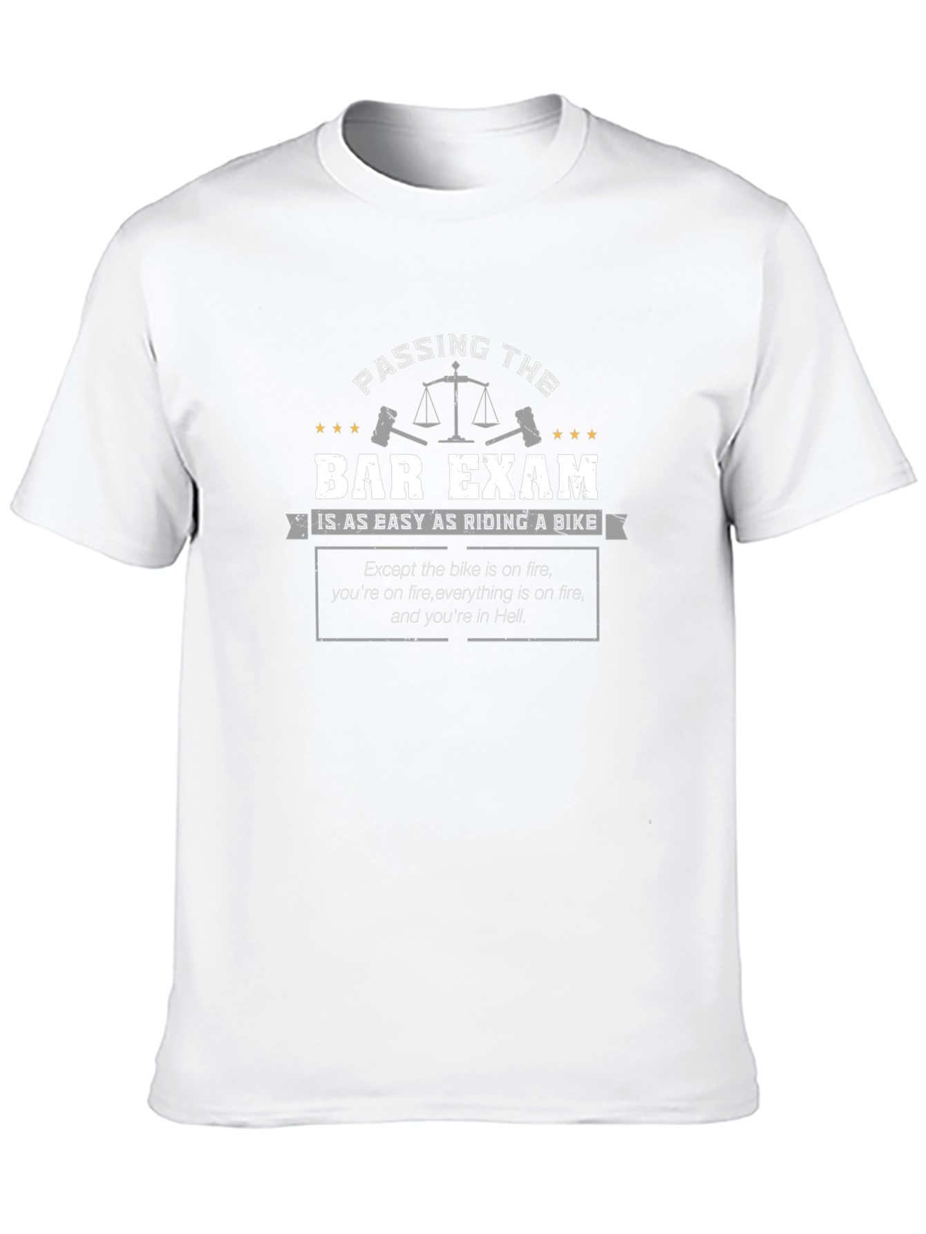 Passing Bar Exam Funny T-Shirt