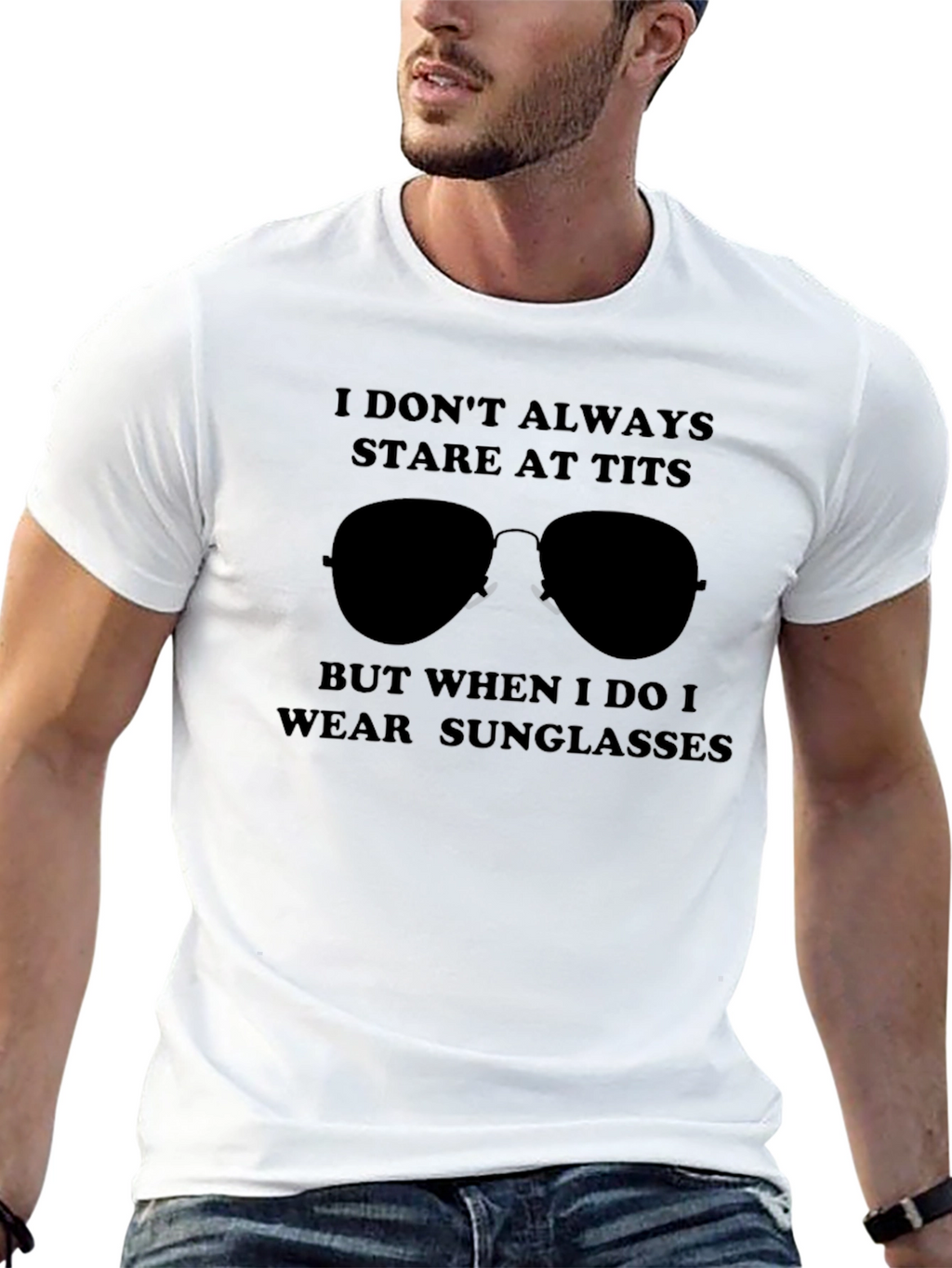 Sunglasses T-Shirt - Humorous Graphic Tee