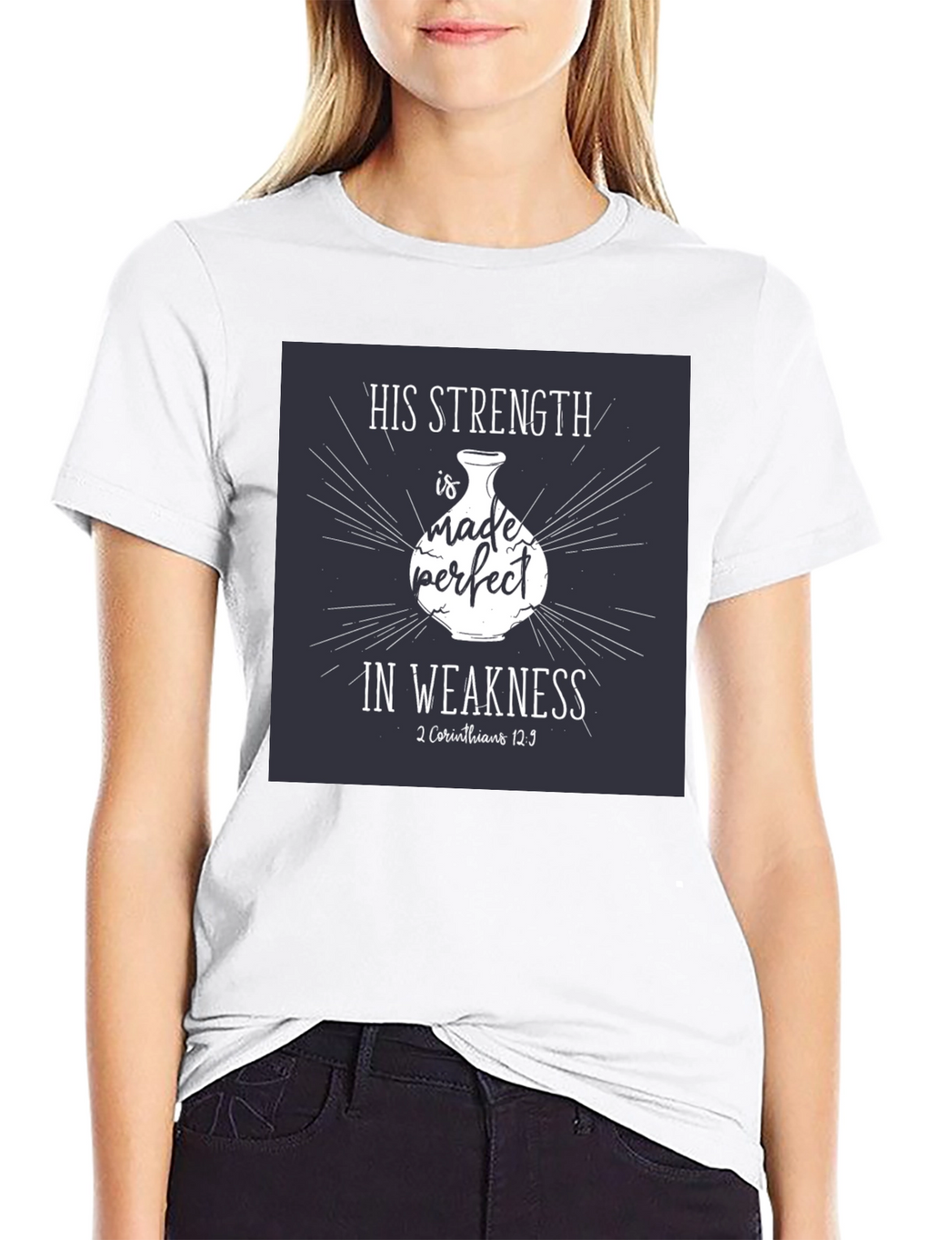 Strength in Weakness Graphic Tee