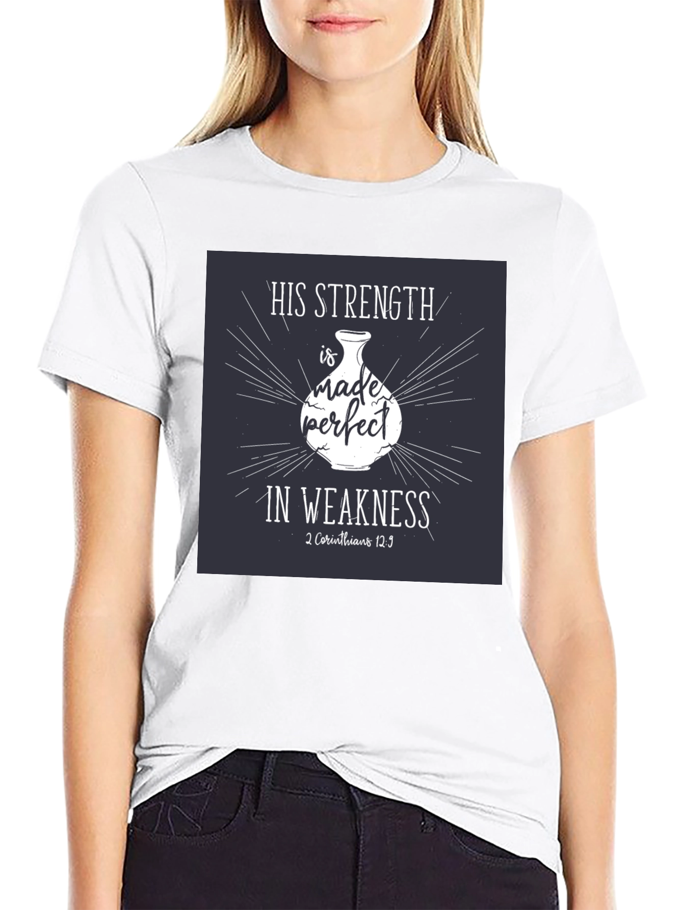 Strength in Weakness Graphic Tee