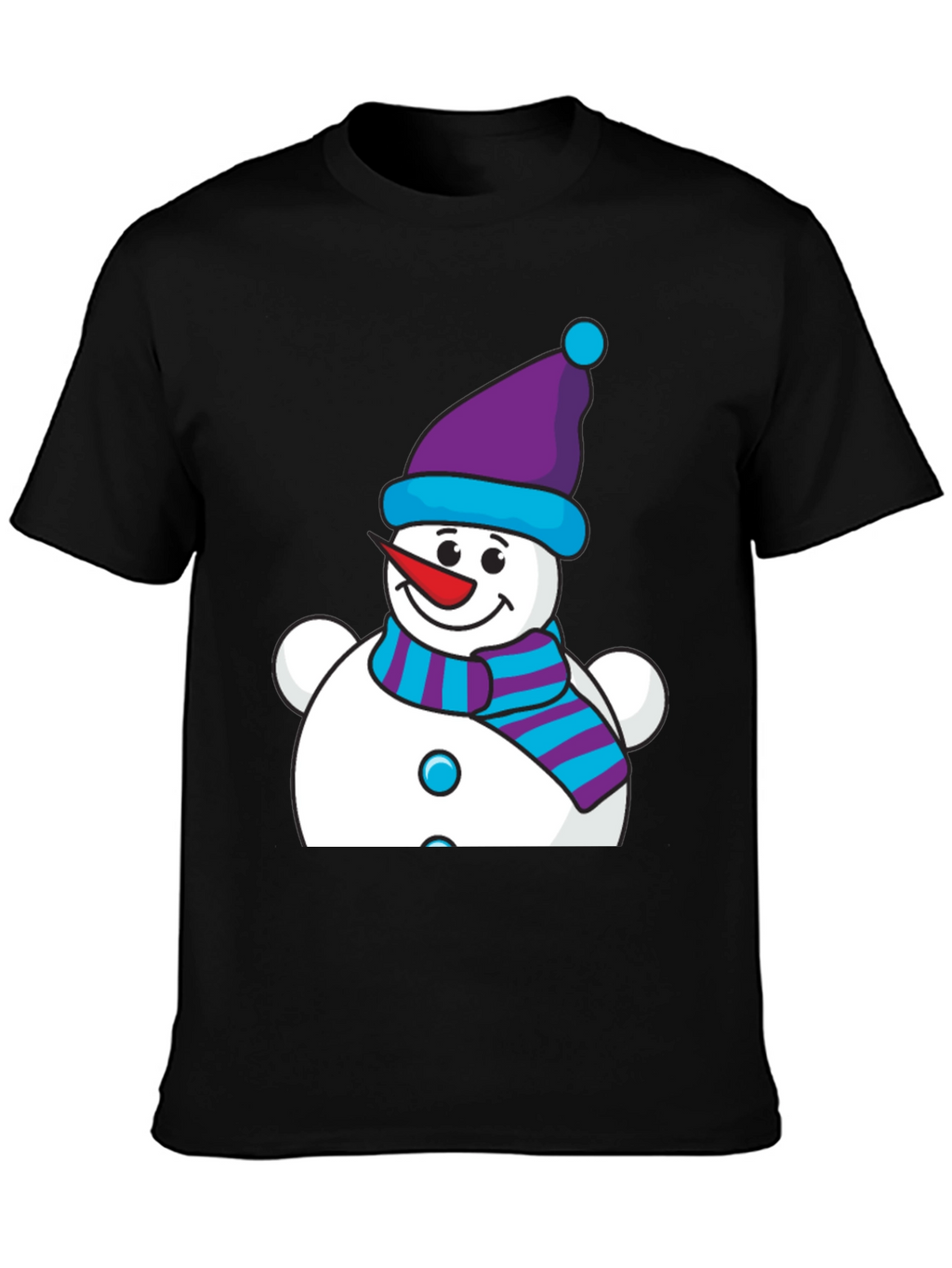Snowman Graphic Tee - Holiday Cheer