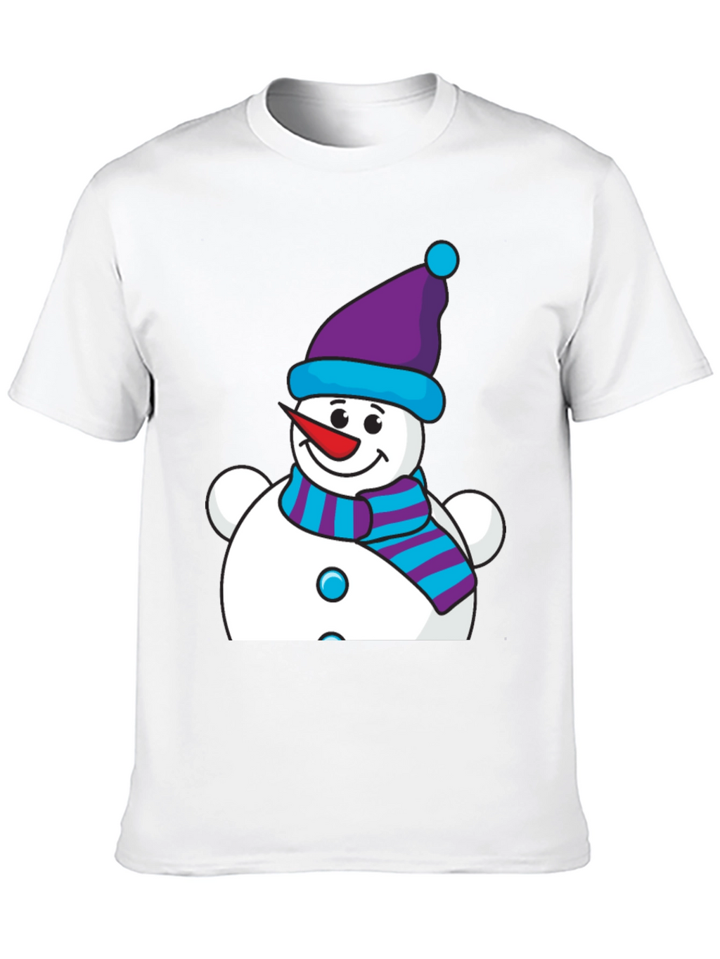 Snowman Graphic Tee - Holiday Cheer