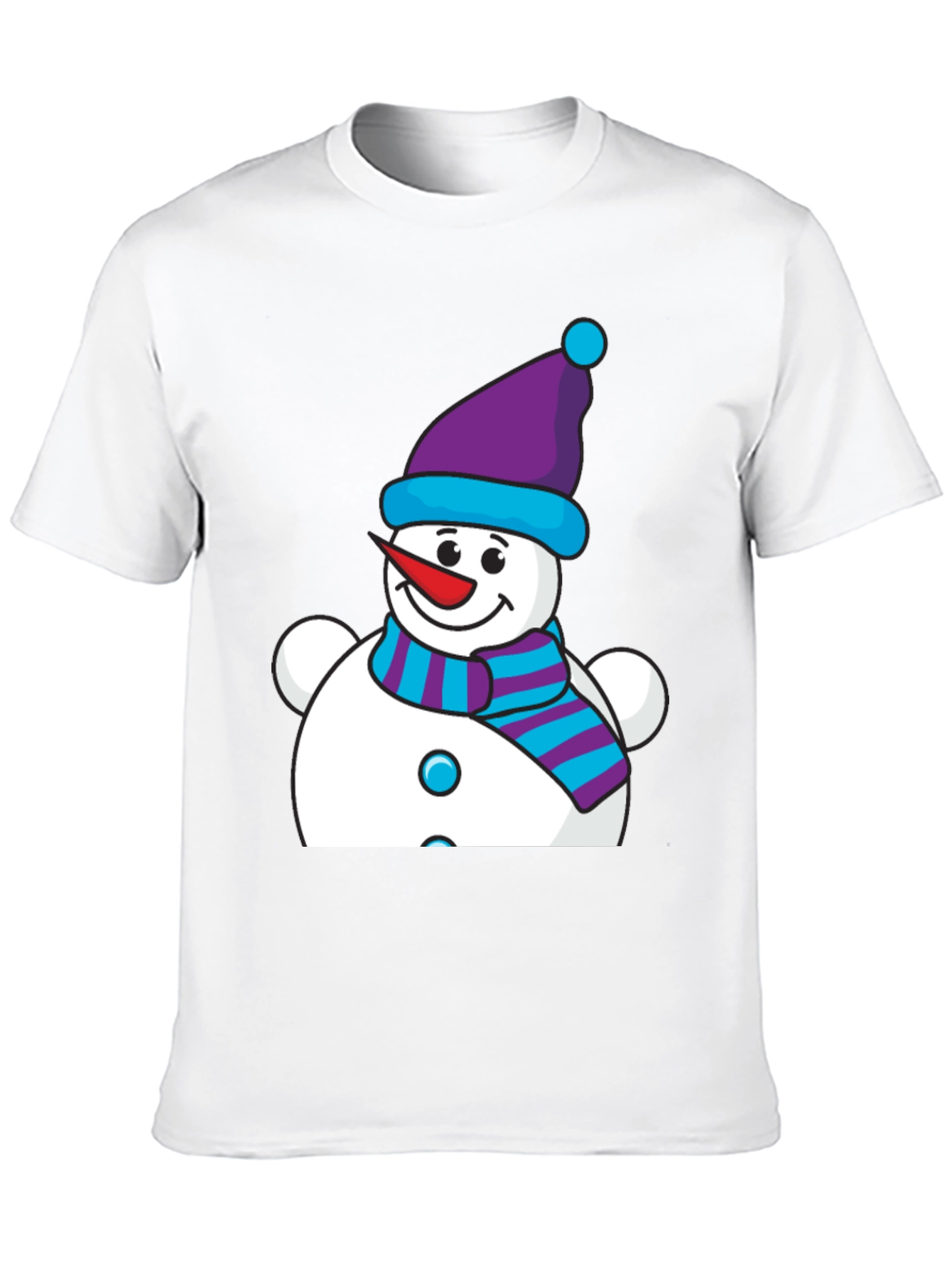 Snowman Graphic Tee - Holiday Cheer