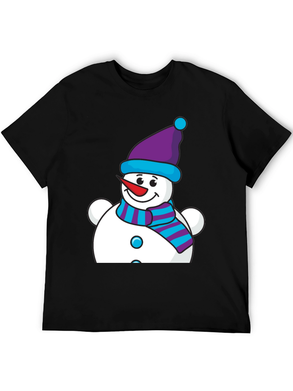 Snowman Graphic Tee - Holiday Cheer