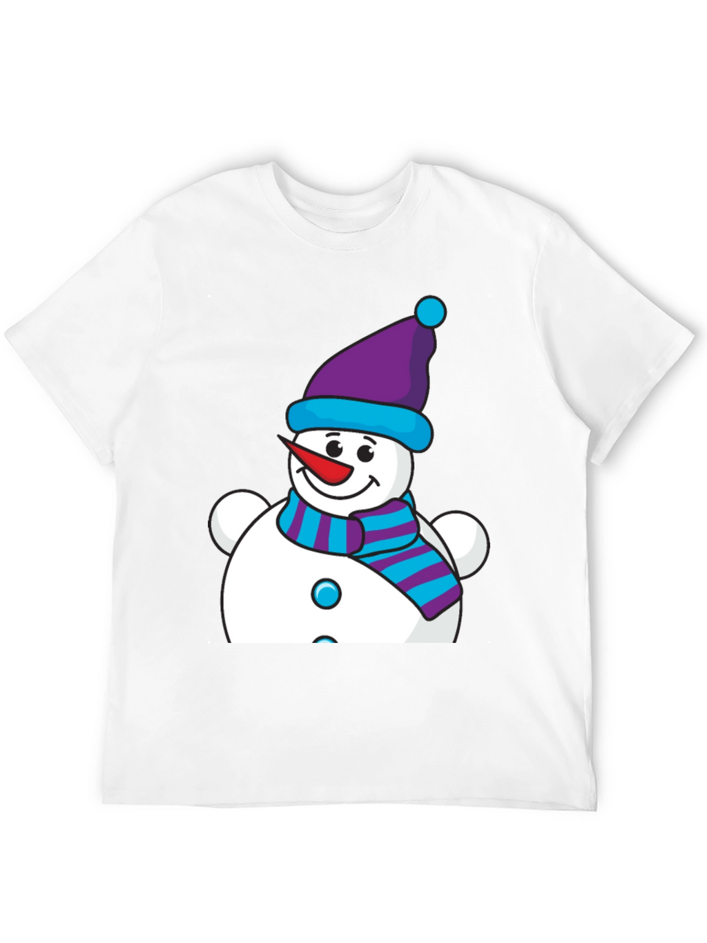 Snowman Graphic Tee - Holiday Cheer