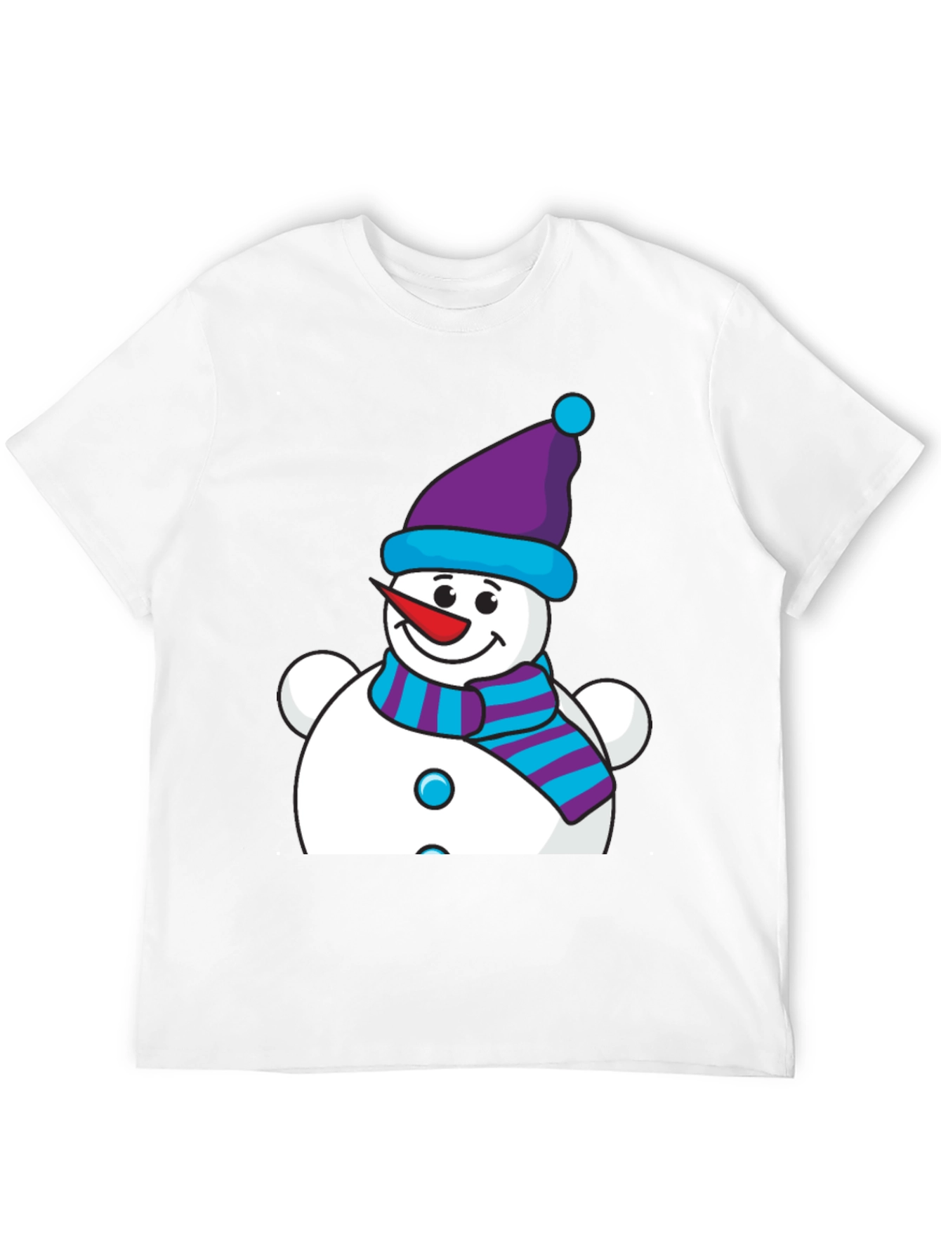 Snowman Graphic Tee - Holiday Cheer