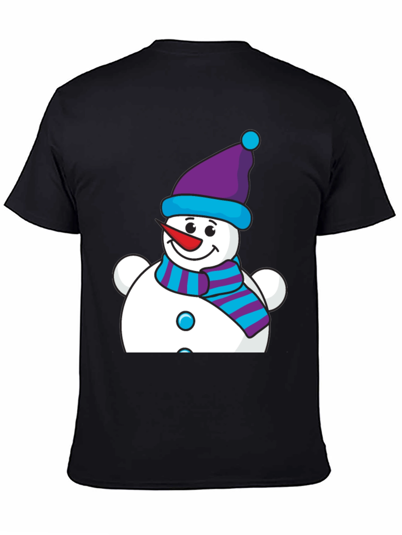 Snowman Graphic Tee - Holiday Cheer