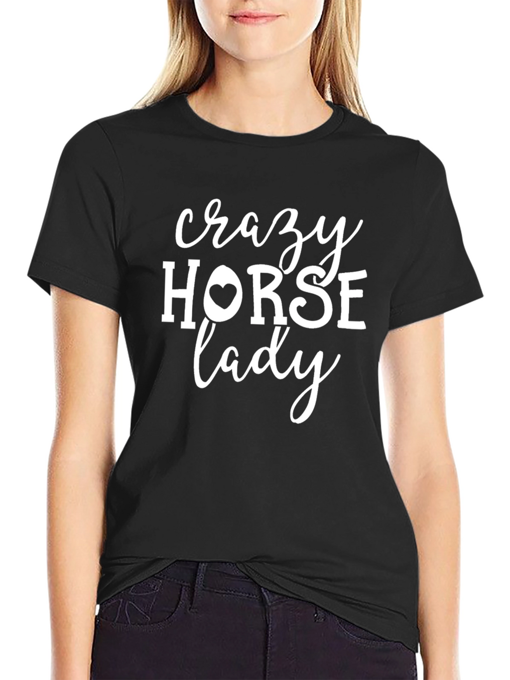 Crazy Horse Lady Graphic T-Shirt - Unisex