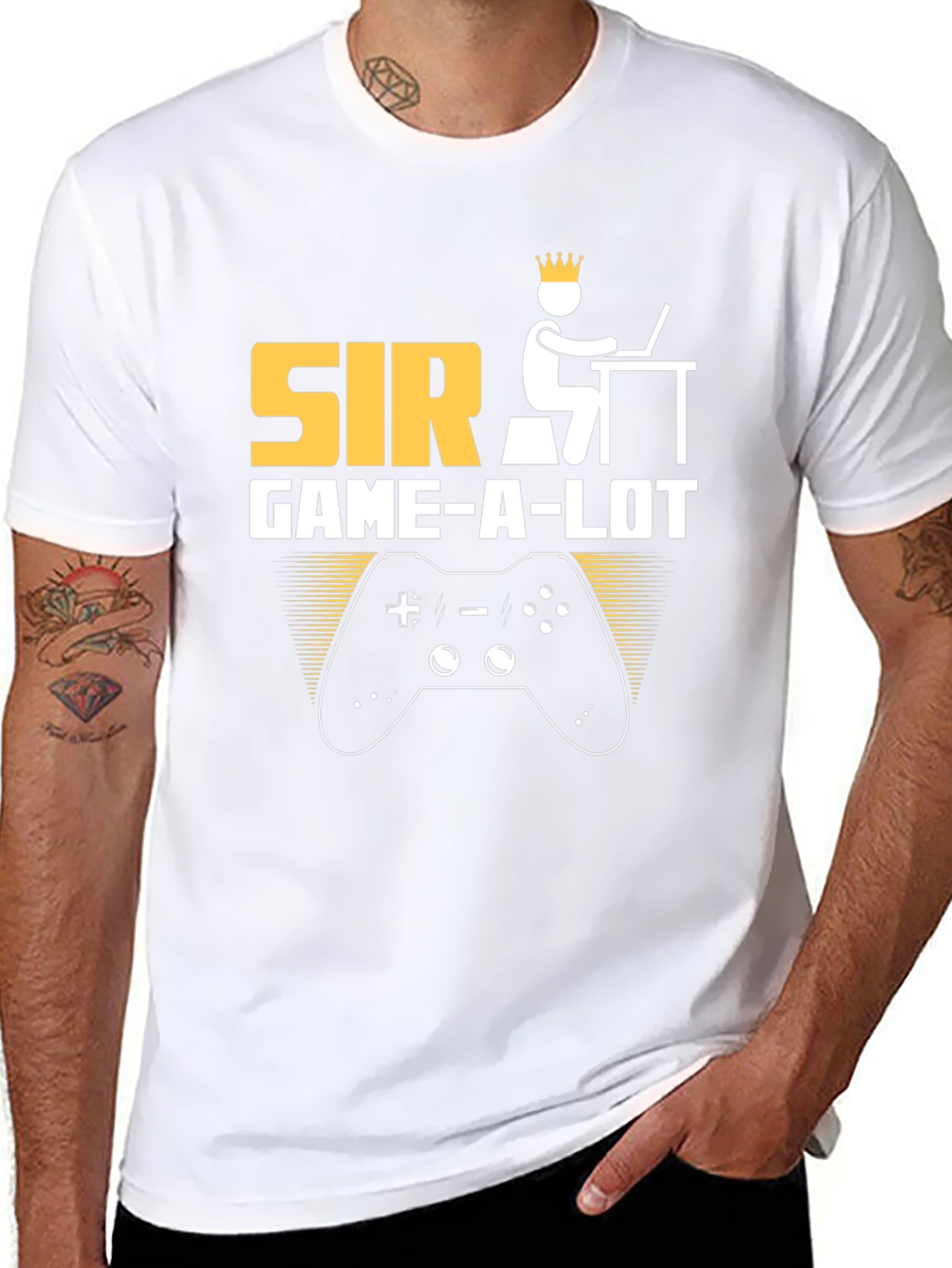 Sir Game-A-Lot Graphic T-Shirt