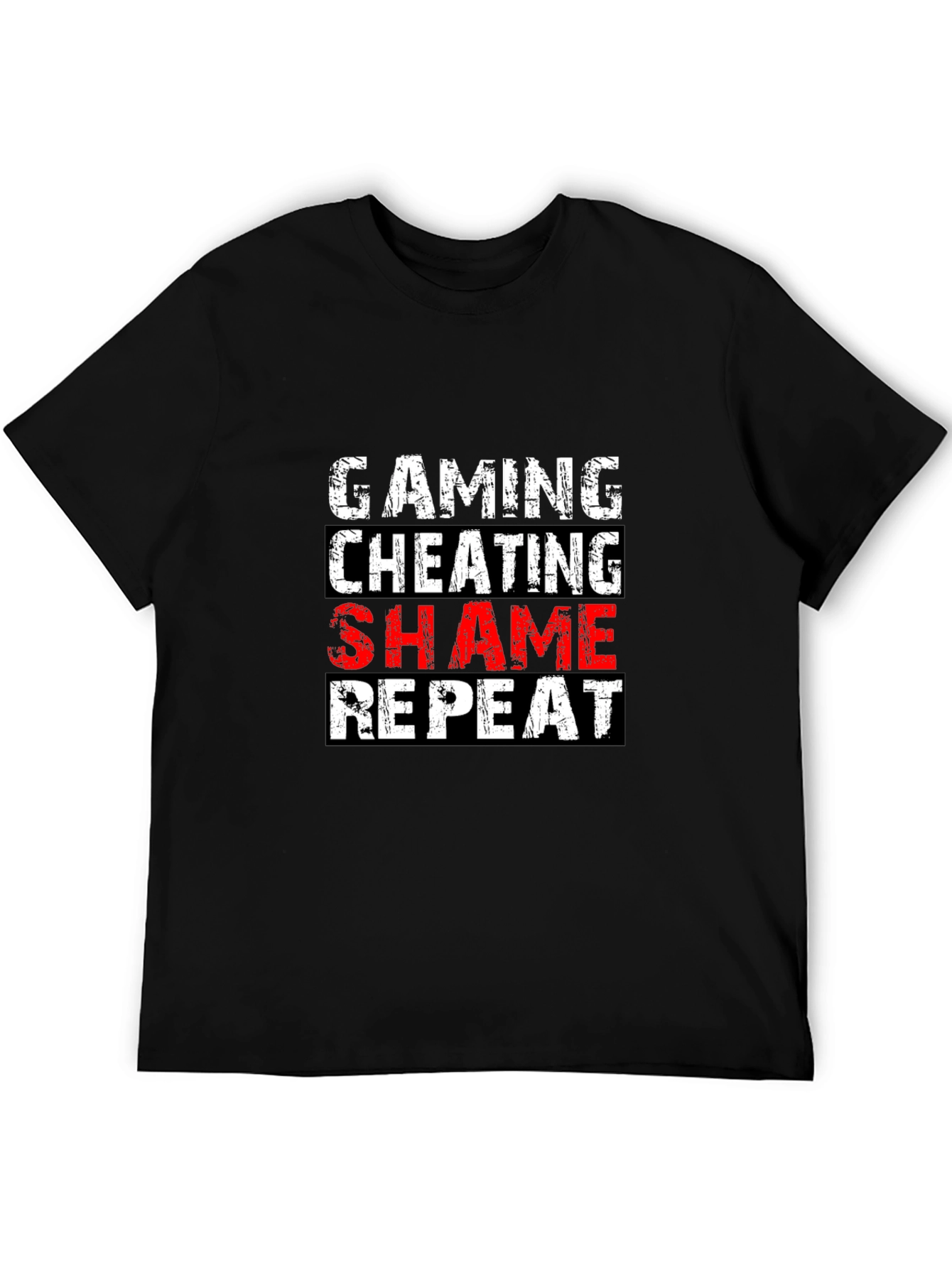 Gaming Cheating Shame Repeat T-Shirt