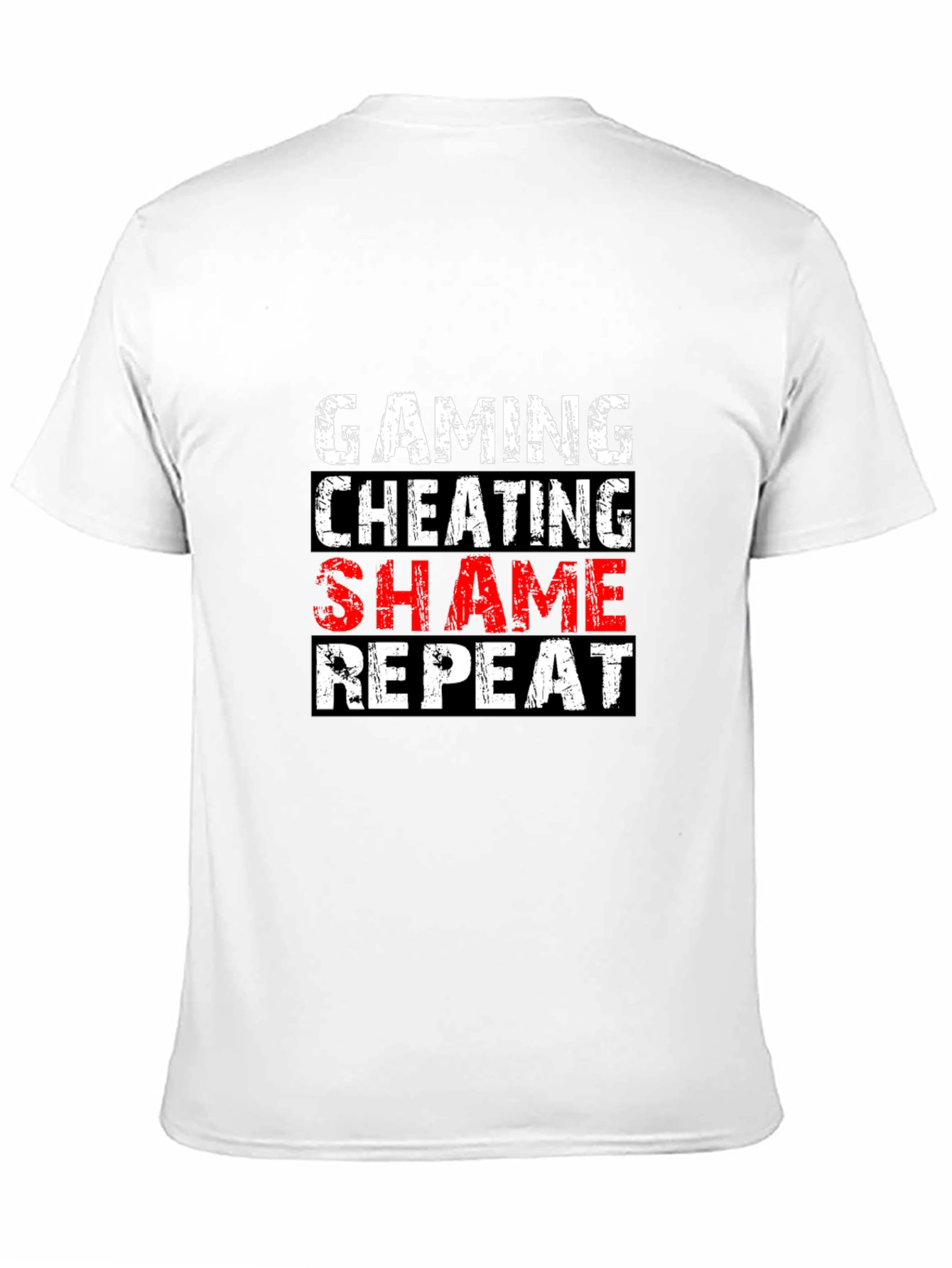 Gaming Cheating Shame Repeat T-Shirt