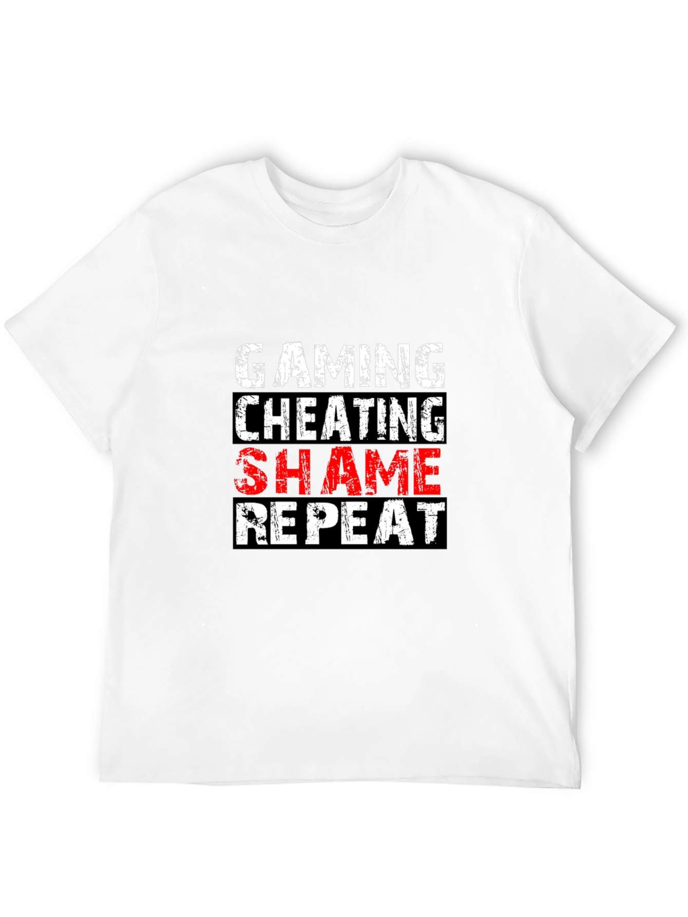 Gaming Cheating Shame Repeat T-Shirt