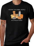 Vet Receptionist Animal World T-Shirt