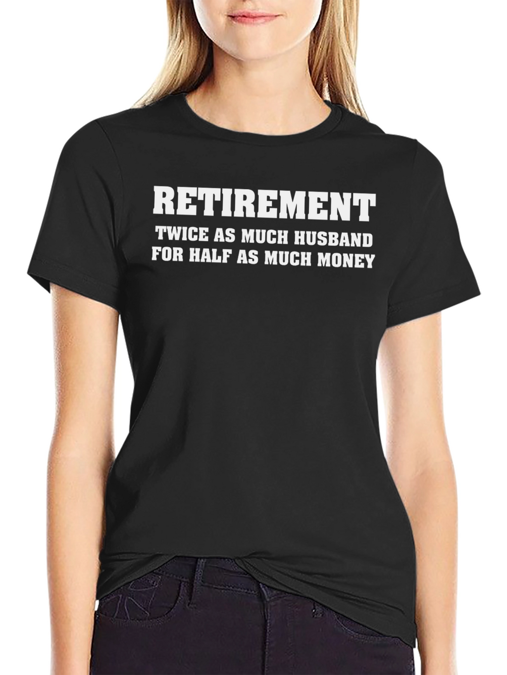 Retirement Husband Funny Graphic Tee