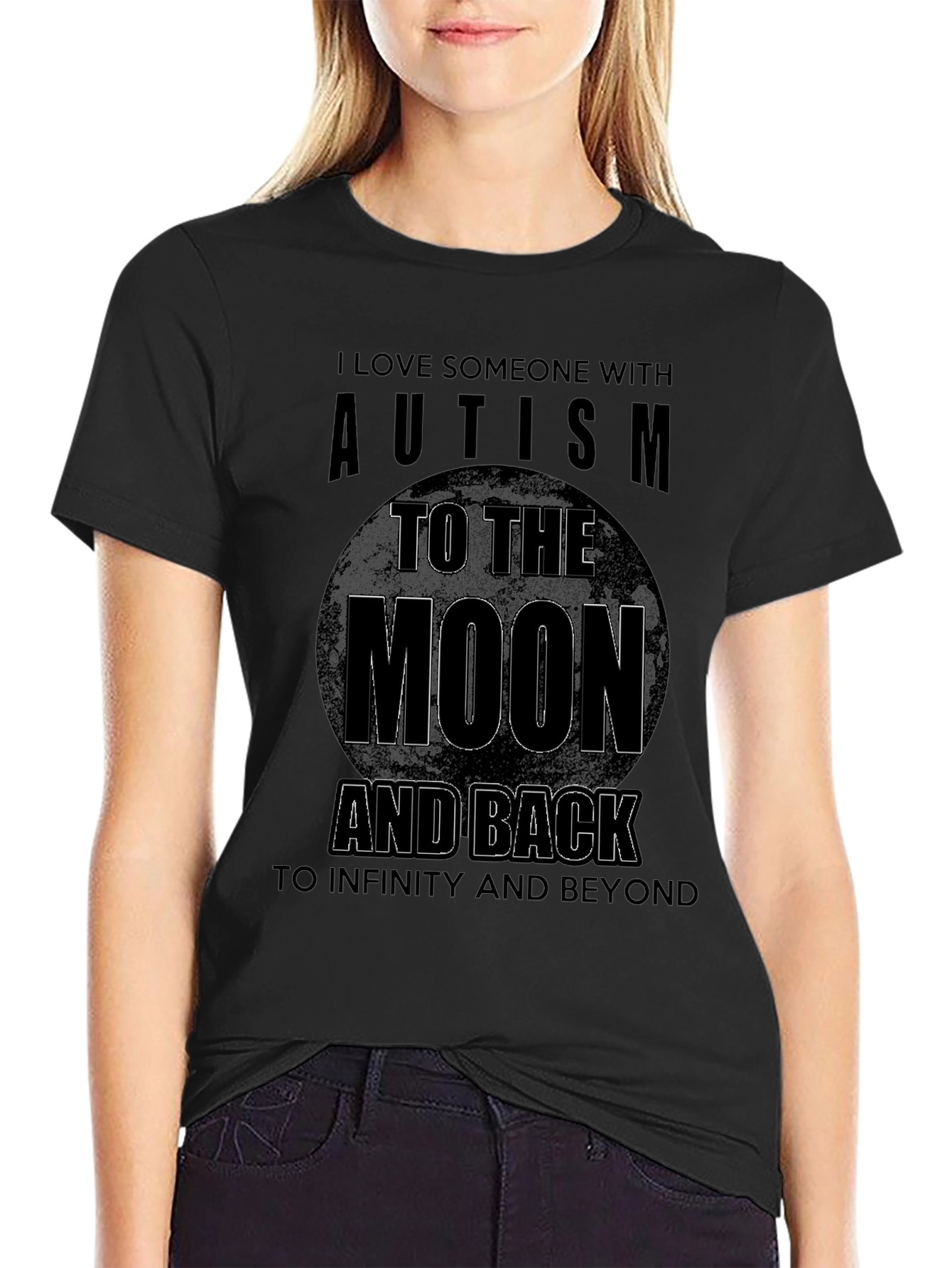 Autism Awareness T-Shirt - Love to the Moon and Back