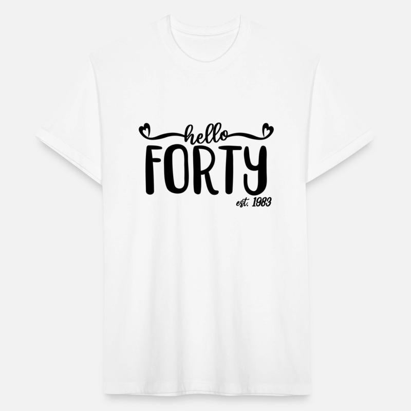 Hello Forty Est 1983 40 For 40Th