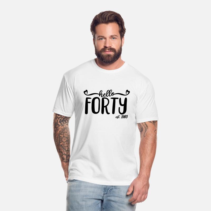 Hello Forty Est 1983 40 For 40Th