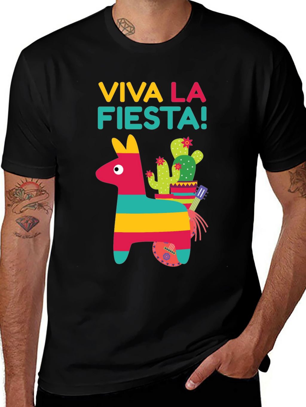 Viva La Fiesta T-Shirt - Festive Celebration Tee