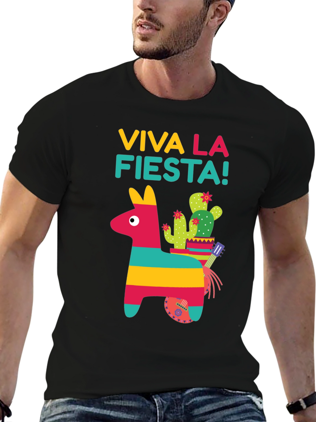 Viva La Fiesta T-Shirt - Festive Celebration Tee