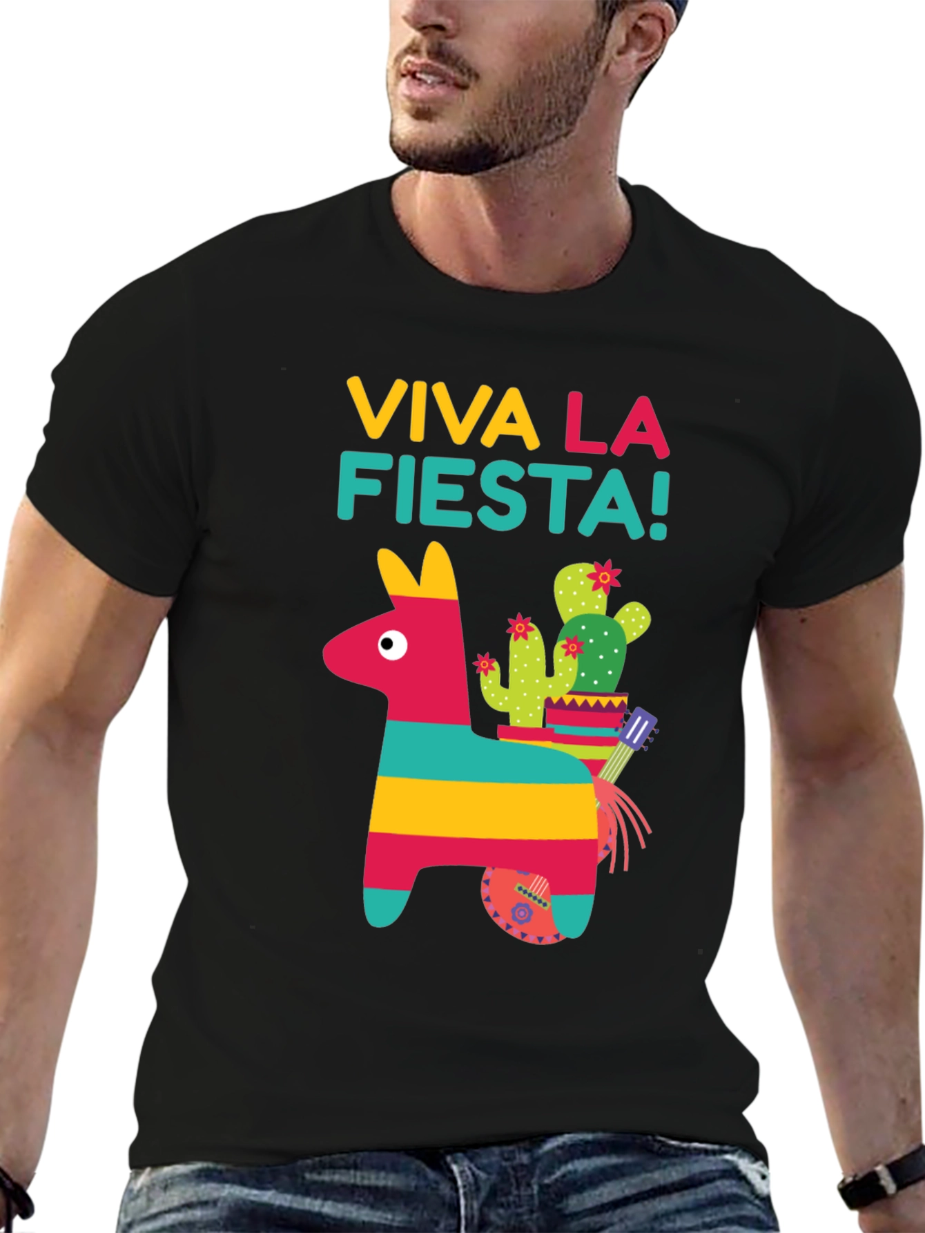 Viva La Fiesta T-Shirt - Festive Celebration Tee
