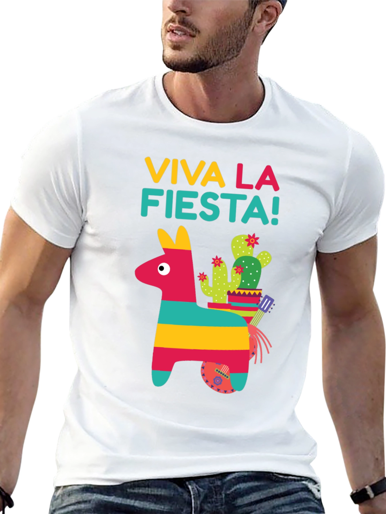 Viva La Fiesta T-Shirt - Festive Celebration Tee