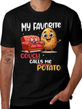 My Favorite Couch Calls Me Potato T-Shirt