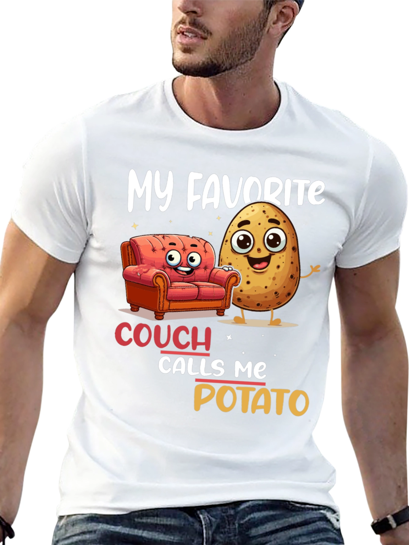 My Favorite Couch Calls Me Potato T-Shirt