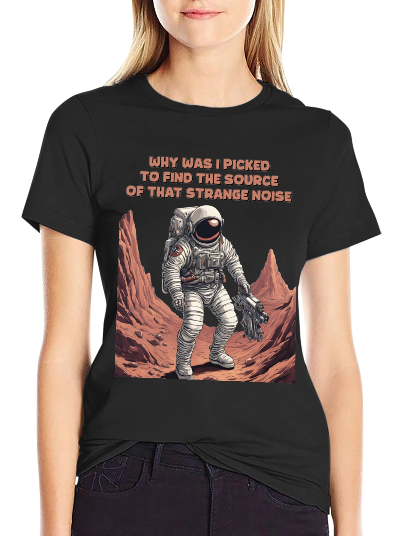 Astronaut Mars Mission T-Shirt