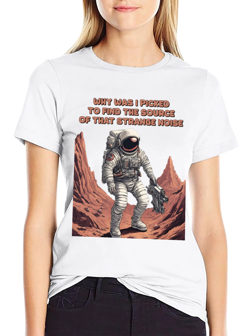 Astronaut Mars Mission T-Shirt