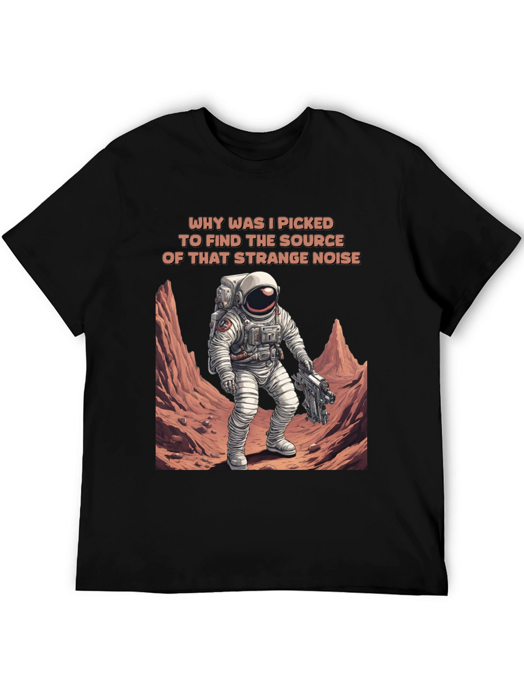 Astronaut Mars Mission T-Shirt