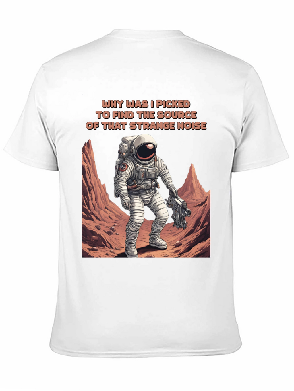 Astronaut Mars Mission T-Shirt
