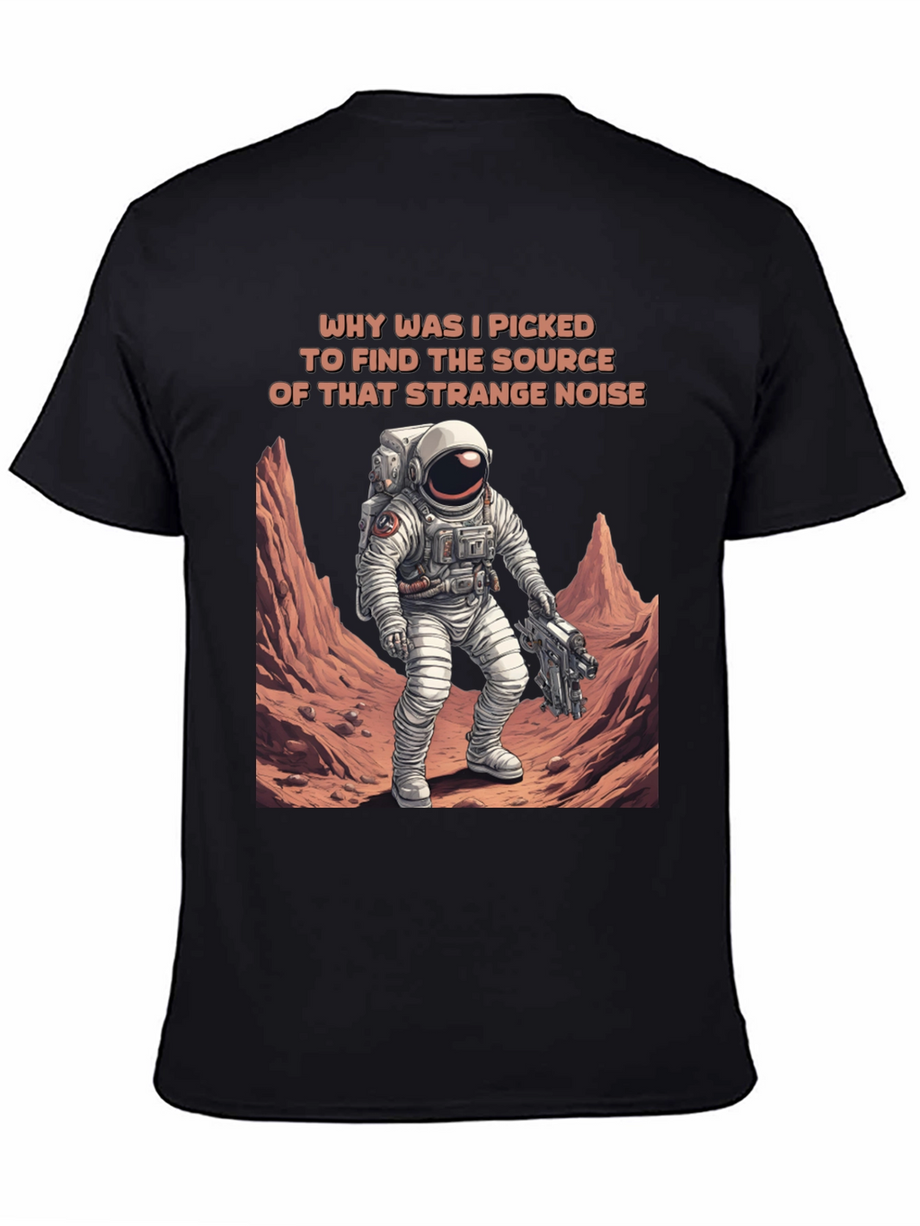Astronaut Mars Mission T-Shirt