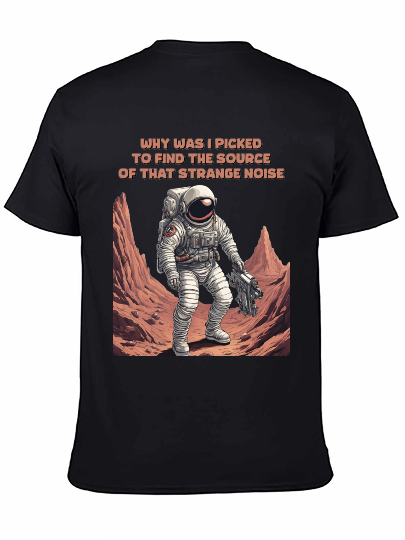 Astronaut Mars Mission T-Shirt