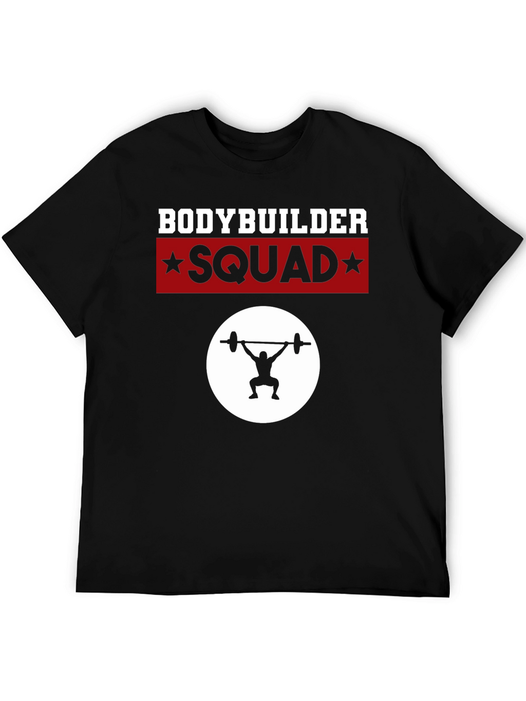 Bodybuilder Squad Graphic Tee - Fitness T-Shirt