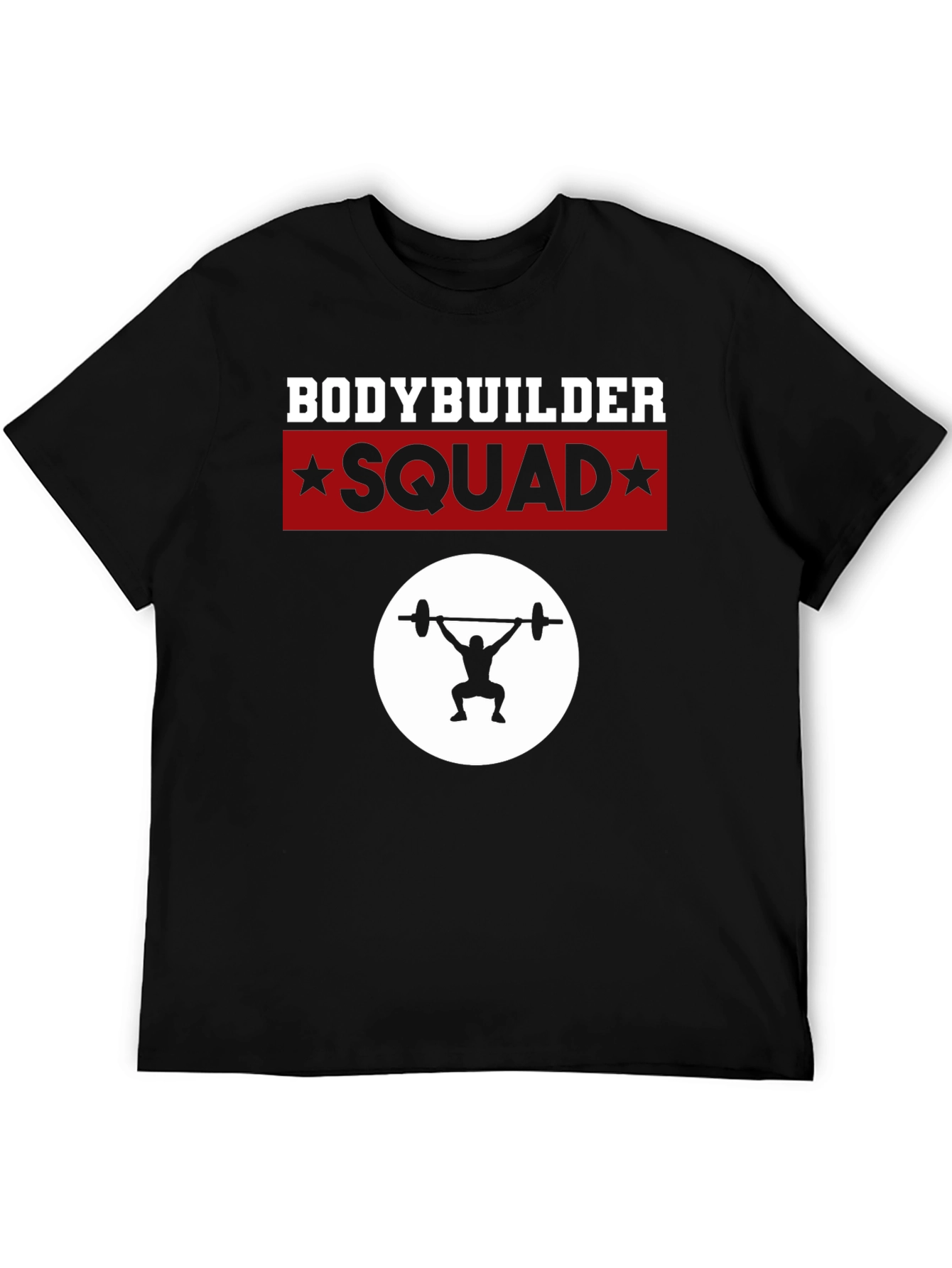 Bodybuilder Squad Graphic Tee - Fitness T-Shirt