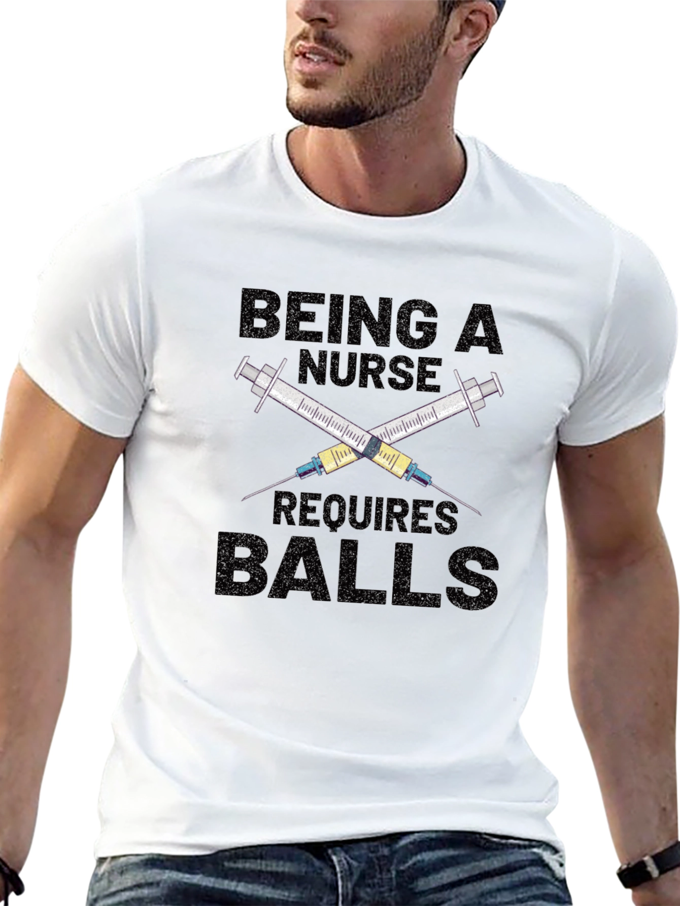 Being A Nurse Requires Balls T-Shirt