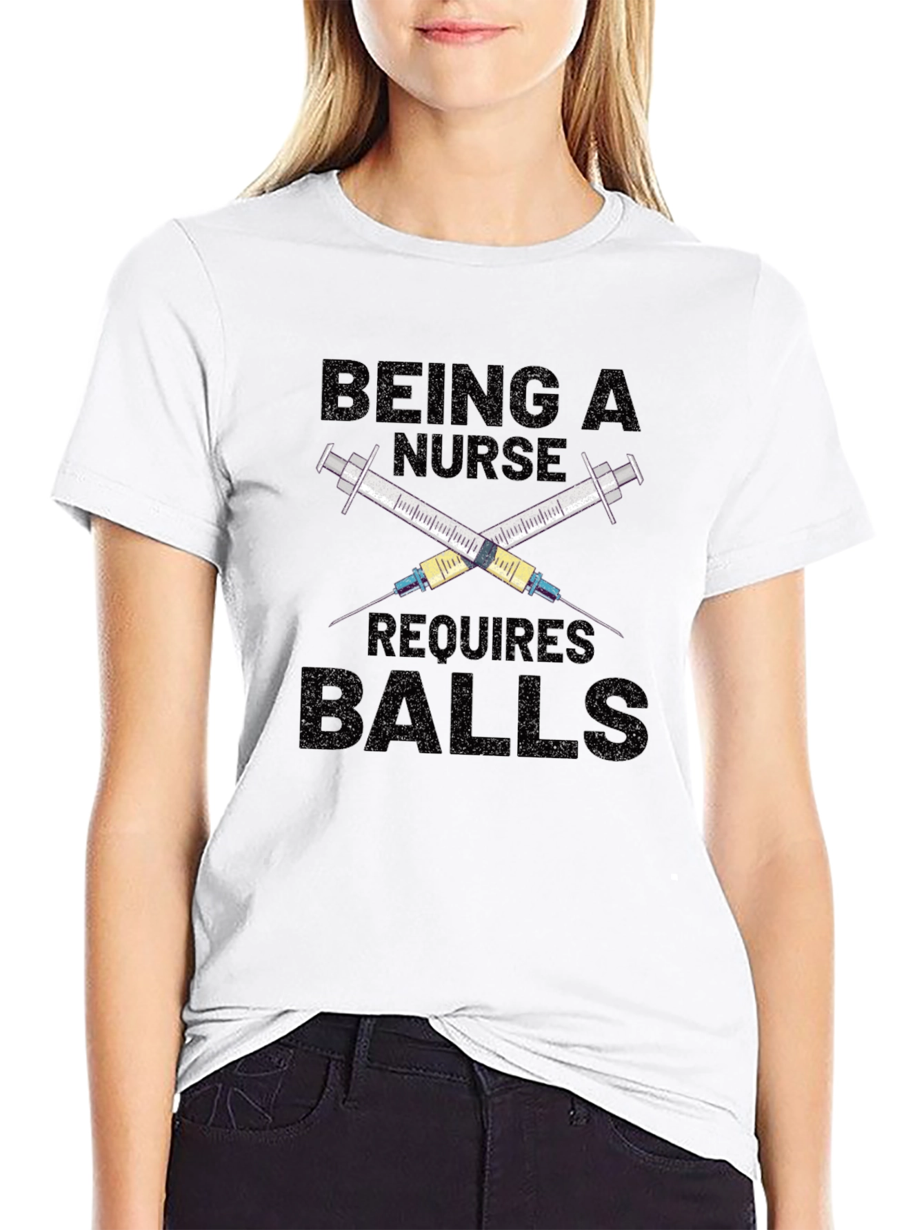 Being A Nurse Requires Balls T-Shirt