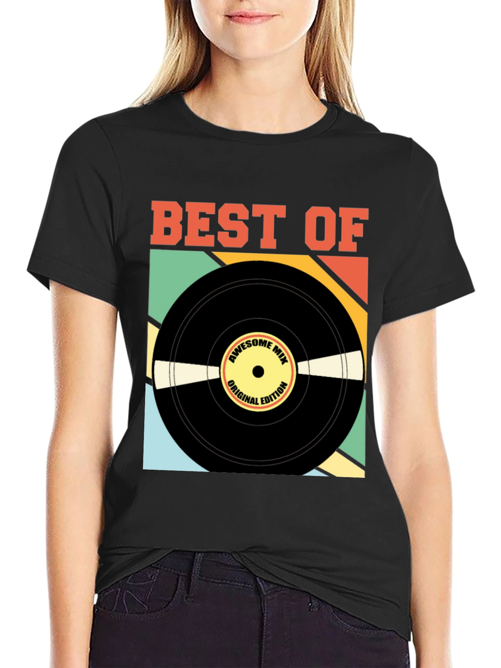 Best Of Vinyl Record Graphic Tee