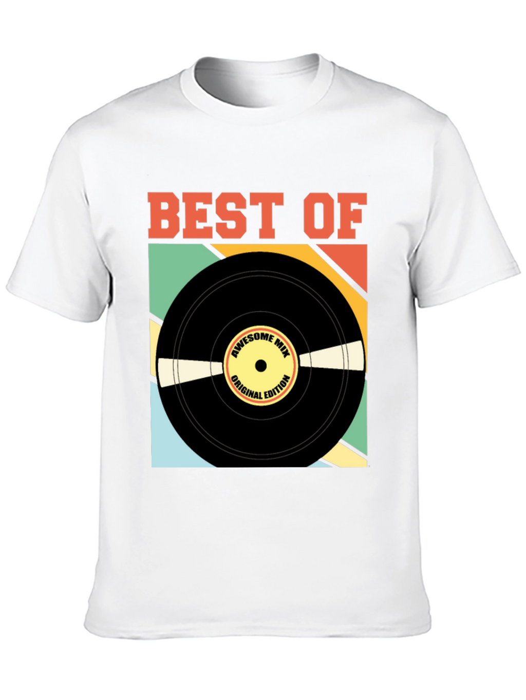 Best Of Vinyl Record Graphic Tee