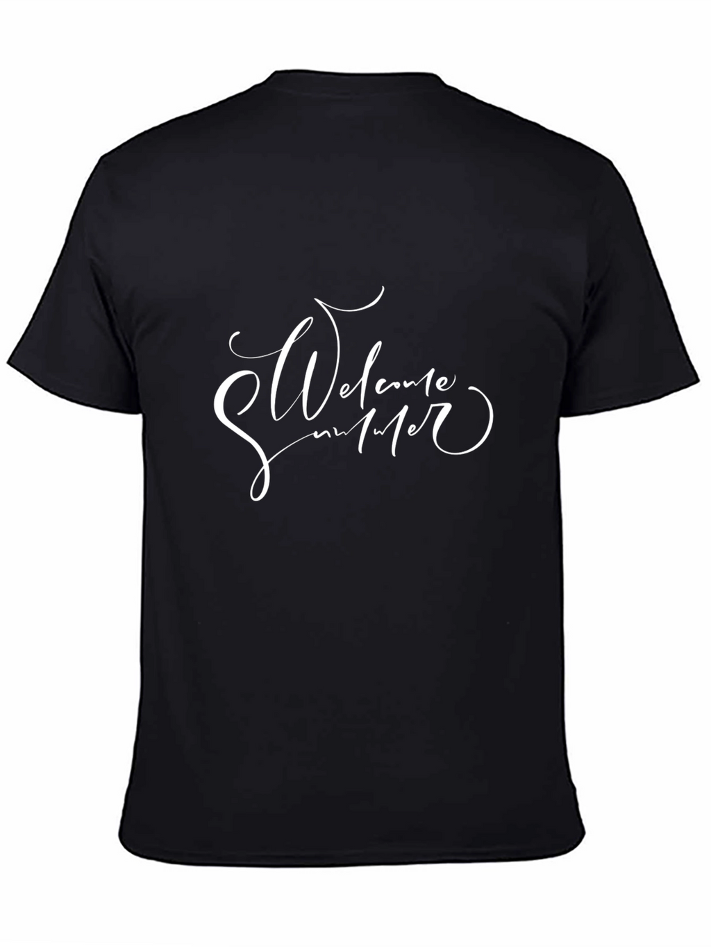 Welcome Summer Black T-Shirt