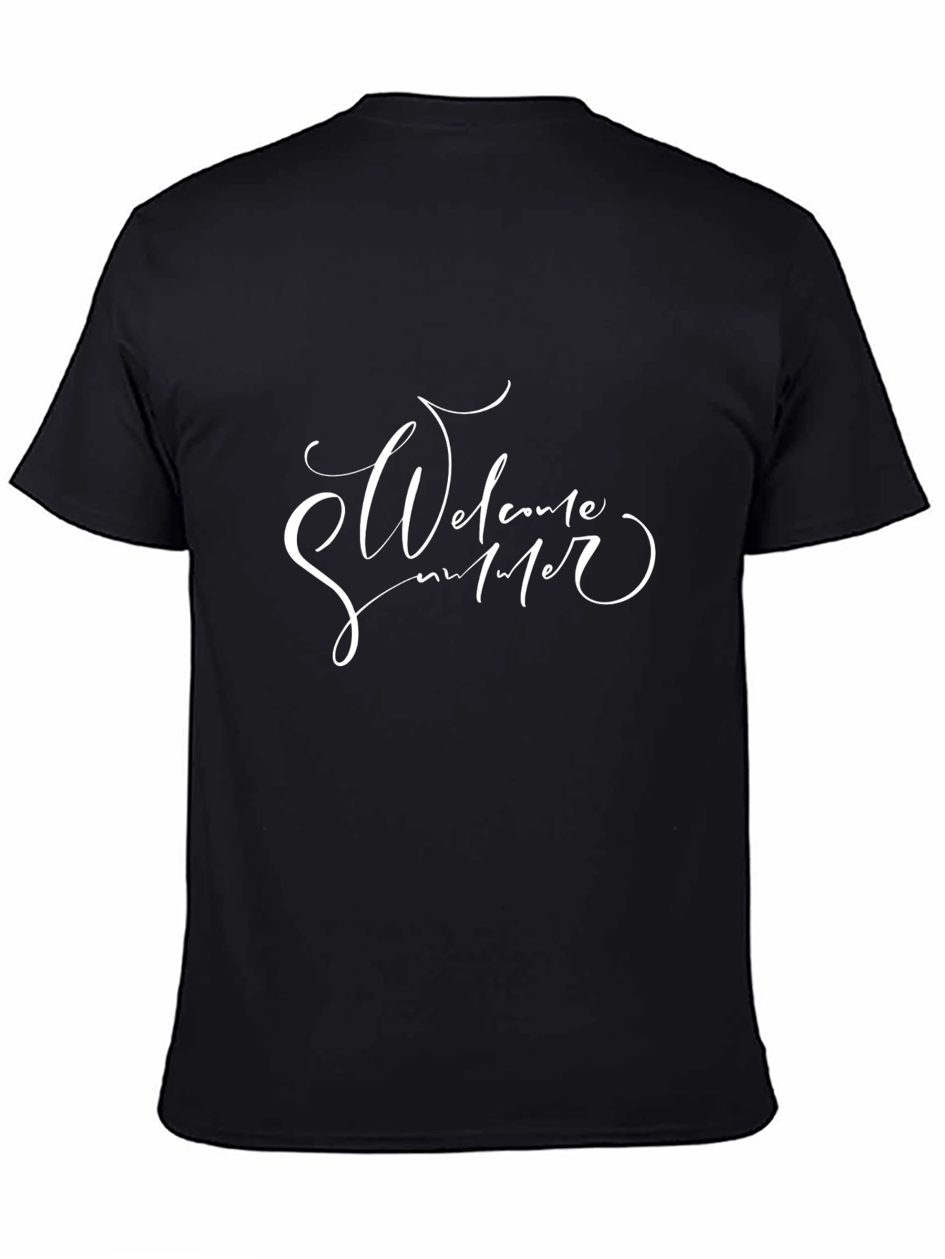 Welcome Summer Black T-Shirt
