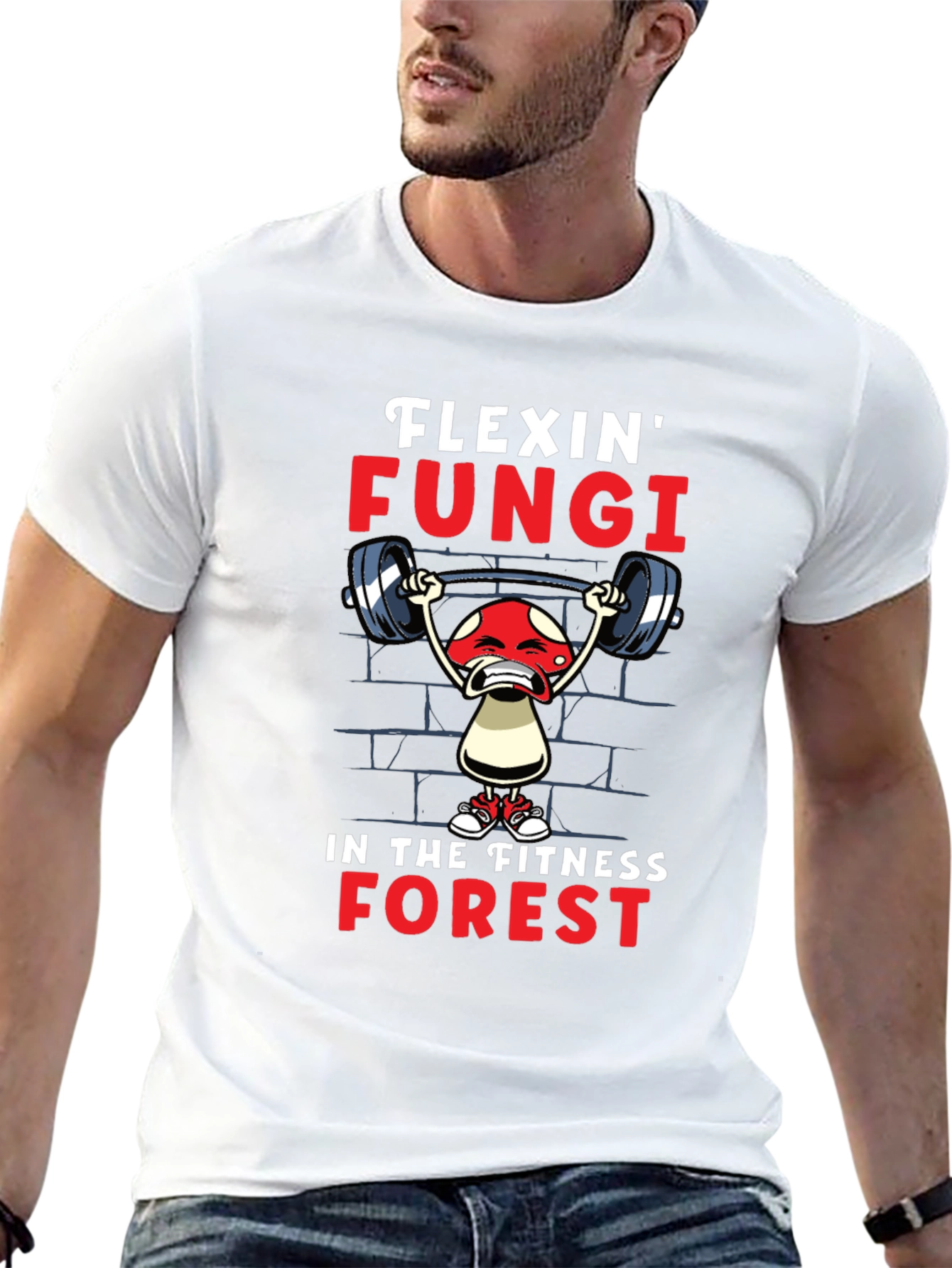 Flexin Fungi Fitness T-Shirt