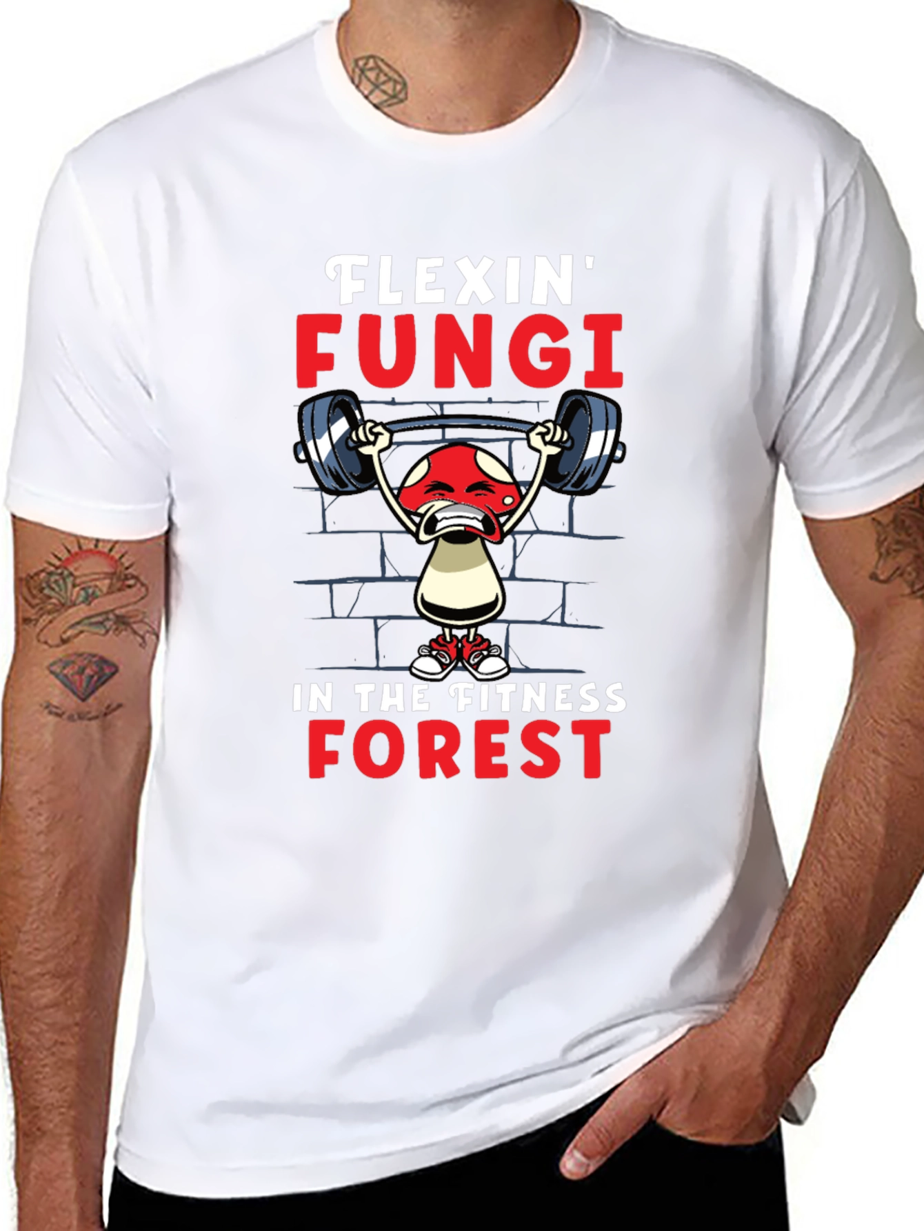 Flexin Fungi Fitness T-Shirt