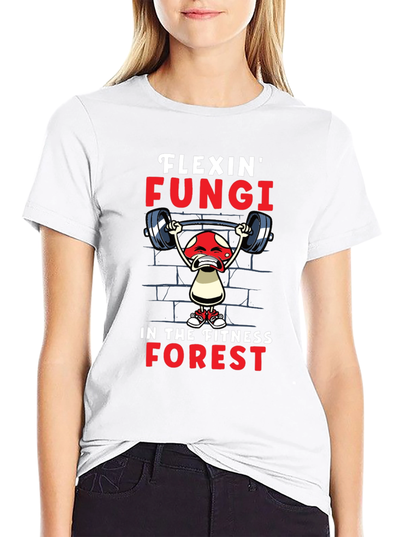 Flexin Fungi Fitness T-Shirt