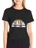 Rainbow Bridge Graphic Tee - Black