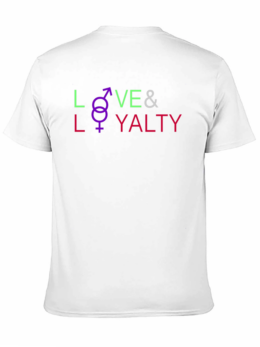 Love & Loyalty Graphic Tee - Unisex Black T-Shirt