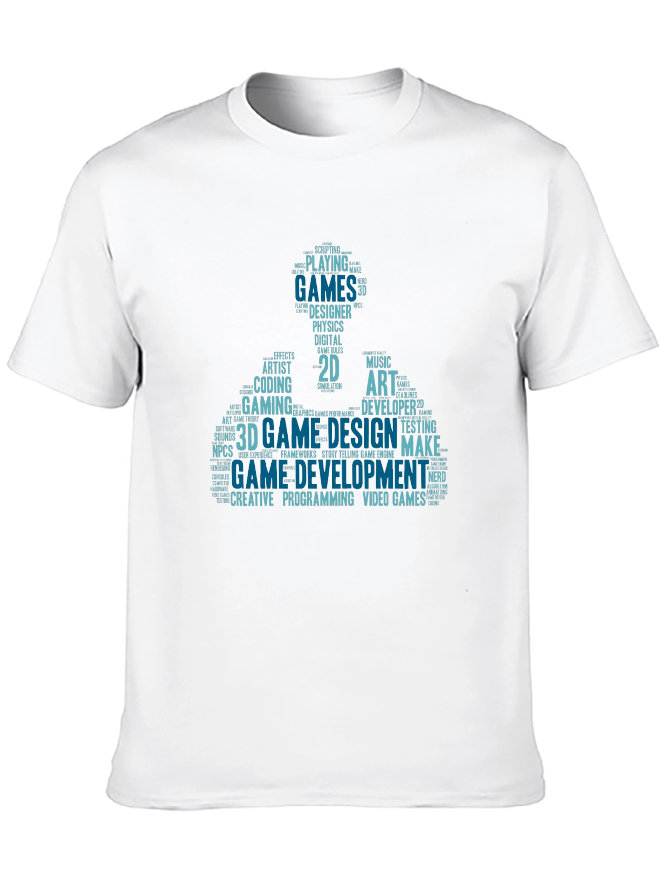 Game Development Word Art T-Shirt