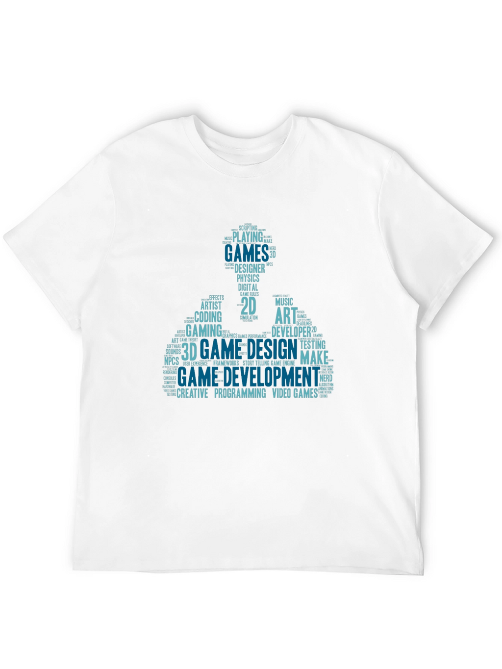Game Development Word Art T-Shirt