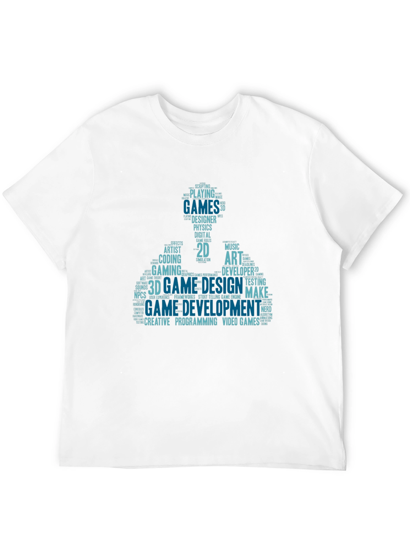 Game Development Word Art T-Shirt